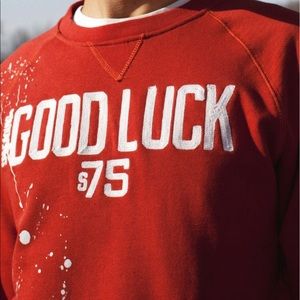 Staple men’s orange sweatshirt